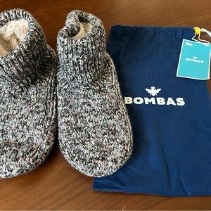 Bombas Men's Gripper Slipper Bootie- Sherpa Lined
